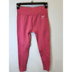 Gymshark Women's Large Pink Vital Seamless Workout Tights NWOT